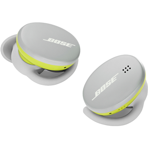Bose Sport Earbuds, pelēka/gaiši zaļa - Bezvadu sporta austiņas