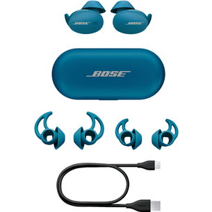 Bose Sport Earbuds, zila - Bezvadu sporta austiņas