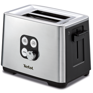Tefal Equinox, 900 W, inox/black - Toaster TT420D