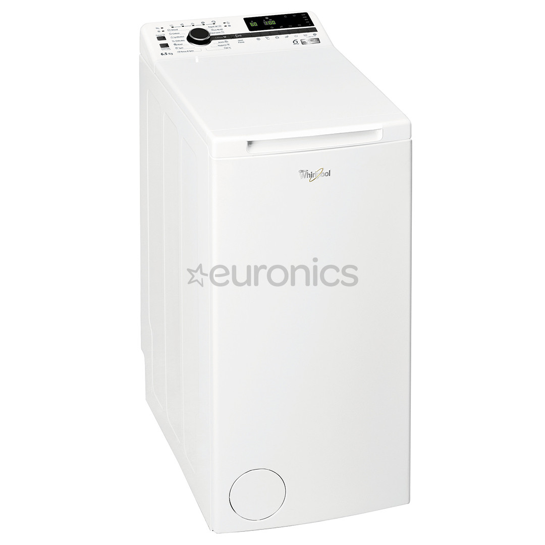 Whirlpool, 6.5 kg, dziļums 60 cm, 1200 apgr/min. - Veļas mazgājamā mašīna ar augšējo ielādi