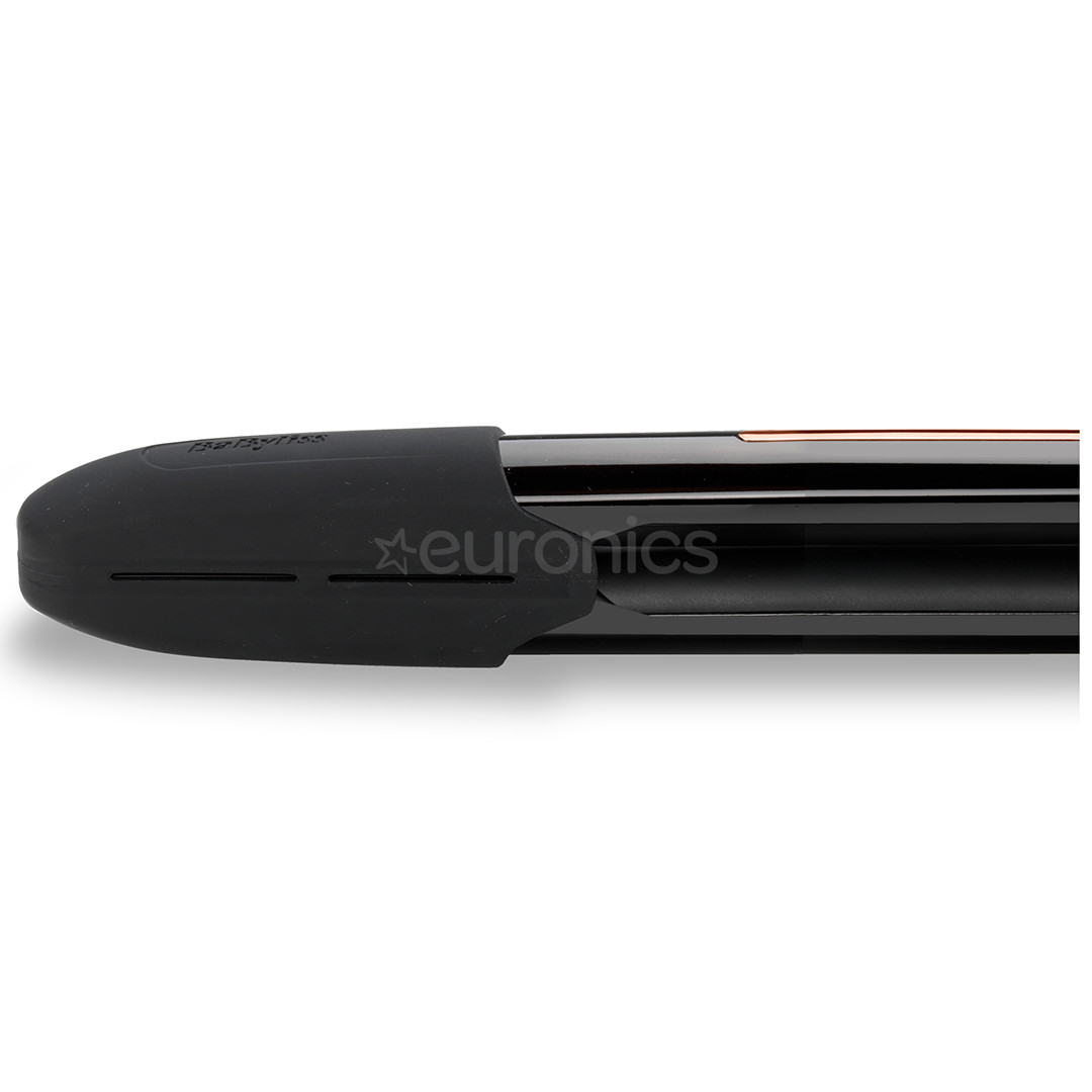 BaByliss, 160-200 °C, melna/vara - Bezvadu matu taisnotājs