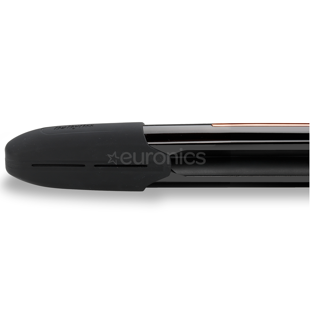 BaByliss, 160-200 °C, melna/vara - Bezvadu matu taisnotājs
