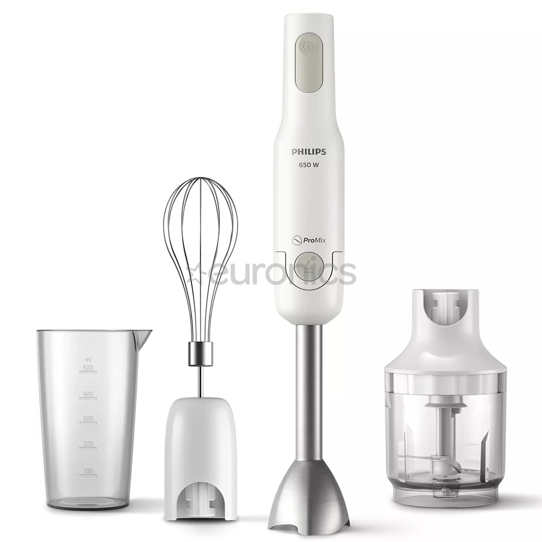 Philips Daily Collection ProMix, 650 W, white - Hand blender