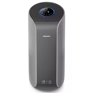 Philips 2000, 330 m³/h, pelēka - Gaisa attīrītājs