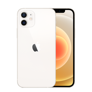 Apple iPhone 12, 64 ГБ, белый - Смартфон MGJ63ET/A
