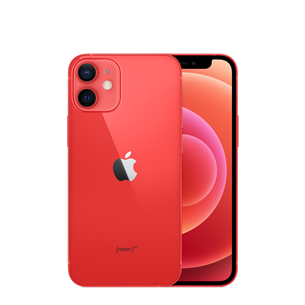 Apple iPhone 12 mini, 128 GB, (PRODUCT)RED - Viedtālrunis
