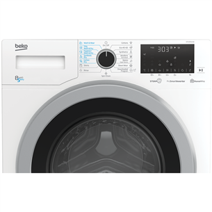 Beko, 8/5 kg, dziļums 55 cm, 1400 apgr/min. - Veļas mazgājamā mašīna ar žāvētāju