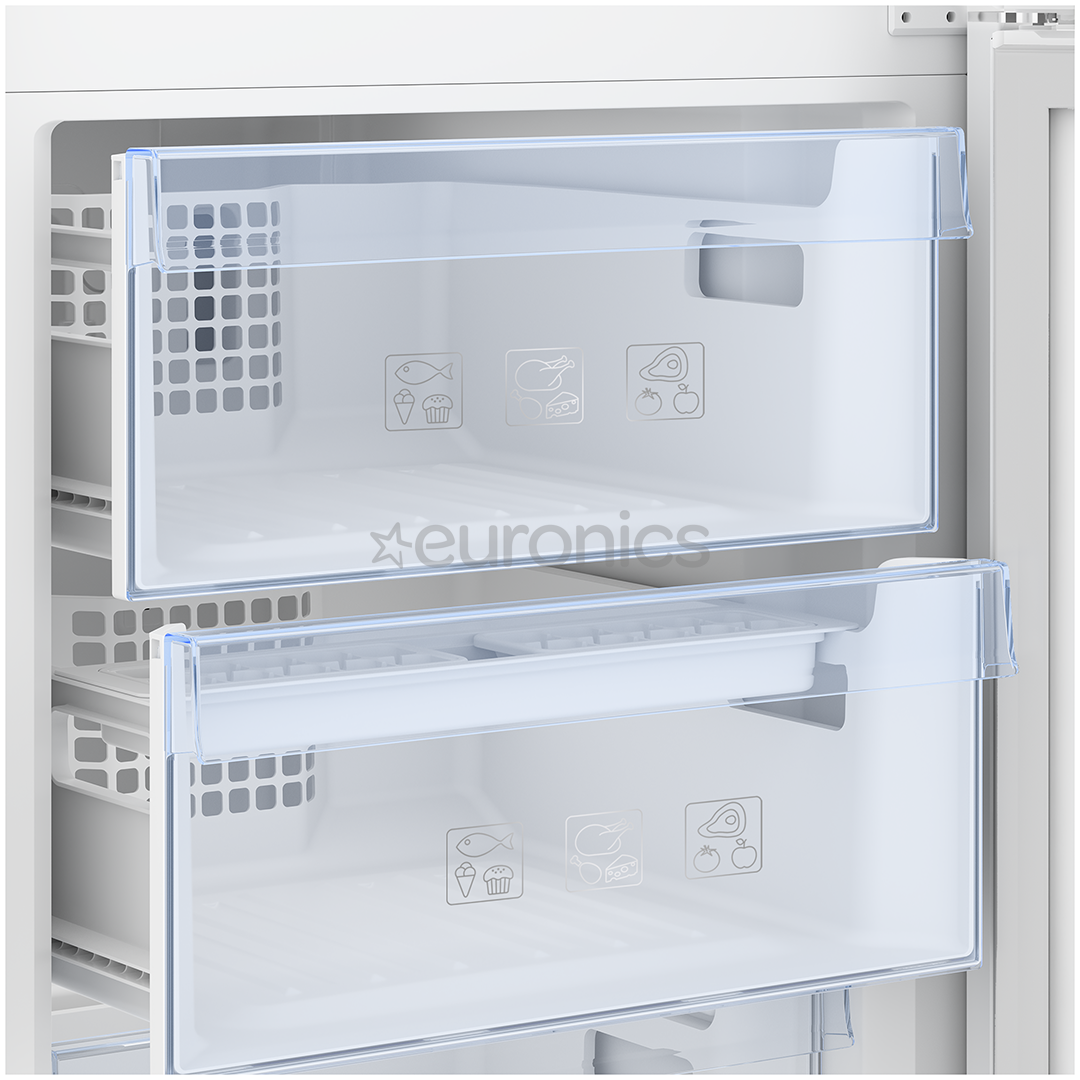 Beko NoFrost, augstums 202.5 cm, 362 L, balta - Ledusskapis