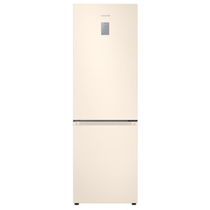 Samsung, augstums 185.3 cm, NoFrost 344 L, bēša - Ledusskapis