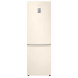 Samsung, NoFrost, 344 л, высота 186 см, бежевый - Холодильник RB34T672FEL/EF