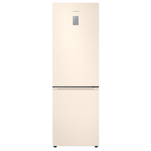 Samsung, augstums 185.3 cm, NoFrost 344 L, bēša - Ledusskapis RB34T672FEL/EF