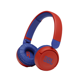 JBL JR 310, sarkana/zila - Bezvadu austiņas