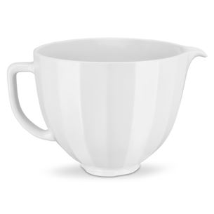 KitchenAid, 4.7 L, white - Ceramic bowl for mixer 5KSM2CB5PWS