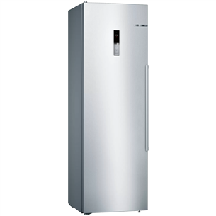 Bosch, 346 L, height 186 cm, inox - Cooler KSV36BIEP