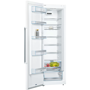 Bosch Series 6, 346 л, высота 186 см, белый - Холодильный шкаф