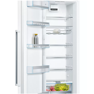 Bosch Series 6, 346 L, height 186 cm, white - Cooler