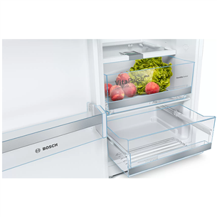 Bosch Series 6, 346 л, высота 186 см, белый - Холодильный шкаф