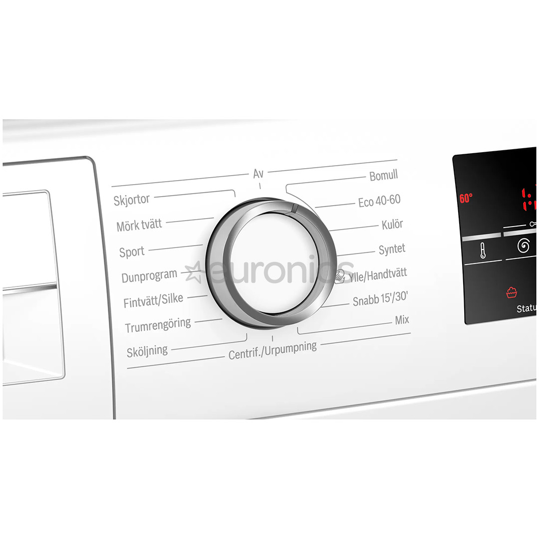 Bosch Serie 6, 9 kg, dziļums 59 cm, 1400 apgr/min. - Veļas mazgājamā mašīna ar priekšējo ielādi
