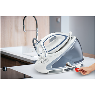 Tefal Pro Express Ultimate, 2600 W, balta/zila - Gludināšanas sistēma