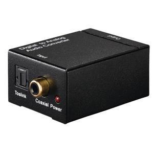 Hama AC80 Audio Converter, melna -  Audio pārveidotājs