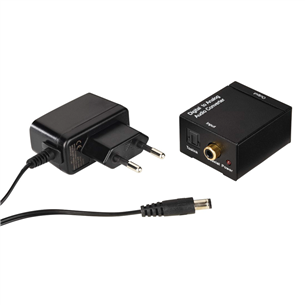 Hama AC80 Audio Converter, melna -  Audio pārveidotājs