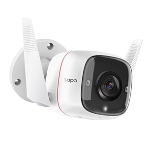 TP-Link Tapo C310, 3 МП, WiFi, LAN, ночной режим, белый - Наружная камера видеонаблюдения