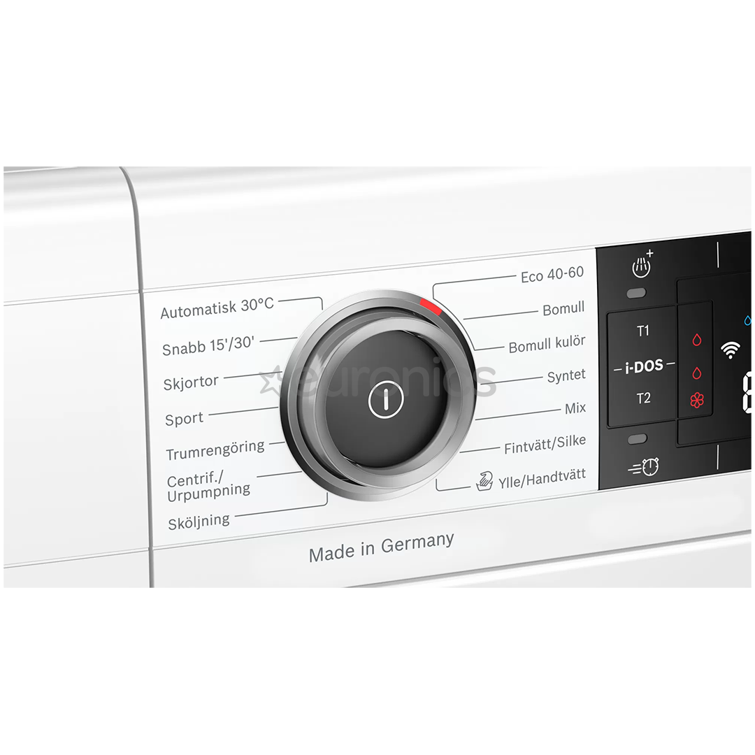 Bosch Serie 8, 9 kg, dziļums 59 cm, 1400 apgr/min. - Veļas mazgājamā mašīna ar priekšējo ielādi