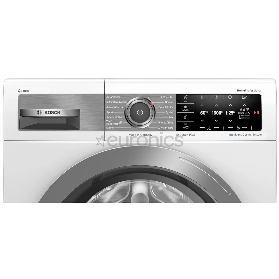 Bosch, 10 kg, dziļums 59 cm, 1600 apgr/min. - Veļas mazgājamā mašīna ar priekšējo ielādi
