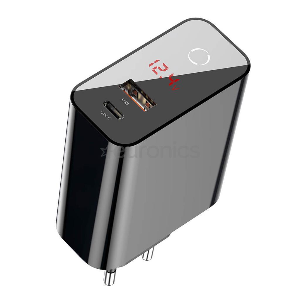 Charger USB + Type-C Baseus