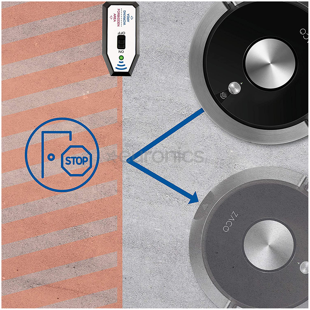 Zaco A9s/V85/A6 - Virtuālā siena robotam-putekļu sūcējam