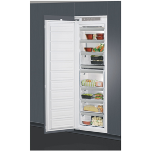 Whirlpool, 209 L, height 178 cm - Built-in Freezer