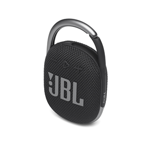 JBL Clip 4, melna - Portatīvais bezvadu skaļrunis JBLCLIP4BLK