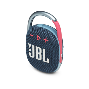 JBL Clip 4, blue/pink - Portable Wireless Speaker