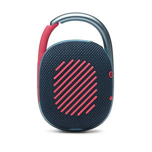 JBL Clip 4, blue/pink - Portable Wireless Speaker