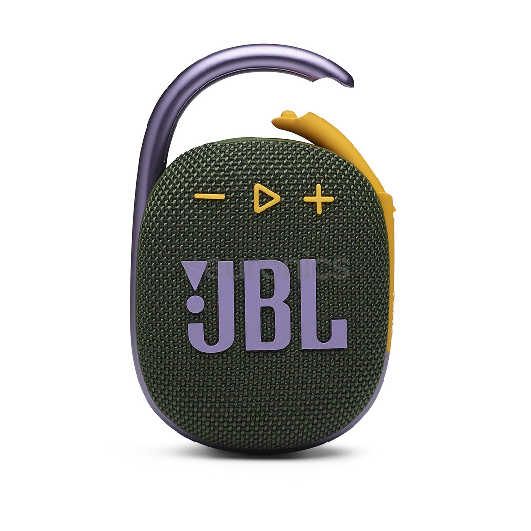 JBL Clip 4, zaļa - Portatīvais bezvadu skaļrunis