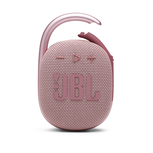 JBL Clip 4, розовый - Портативная беспроводная колонка