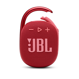 JBL Clip 4, красный - Портативная беспроводная колонка