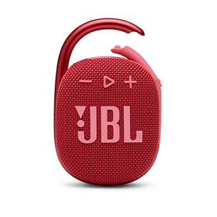 JBL Clip 4, red - Portable Wireless Speaker