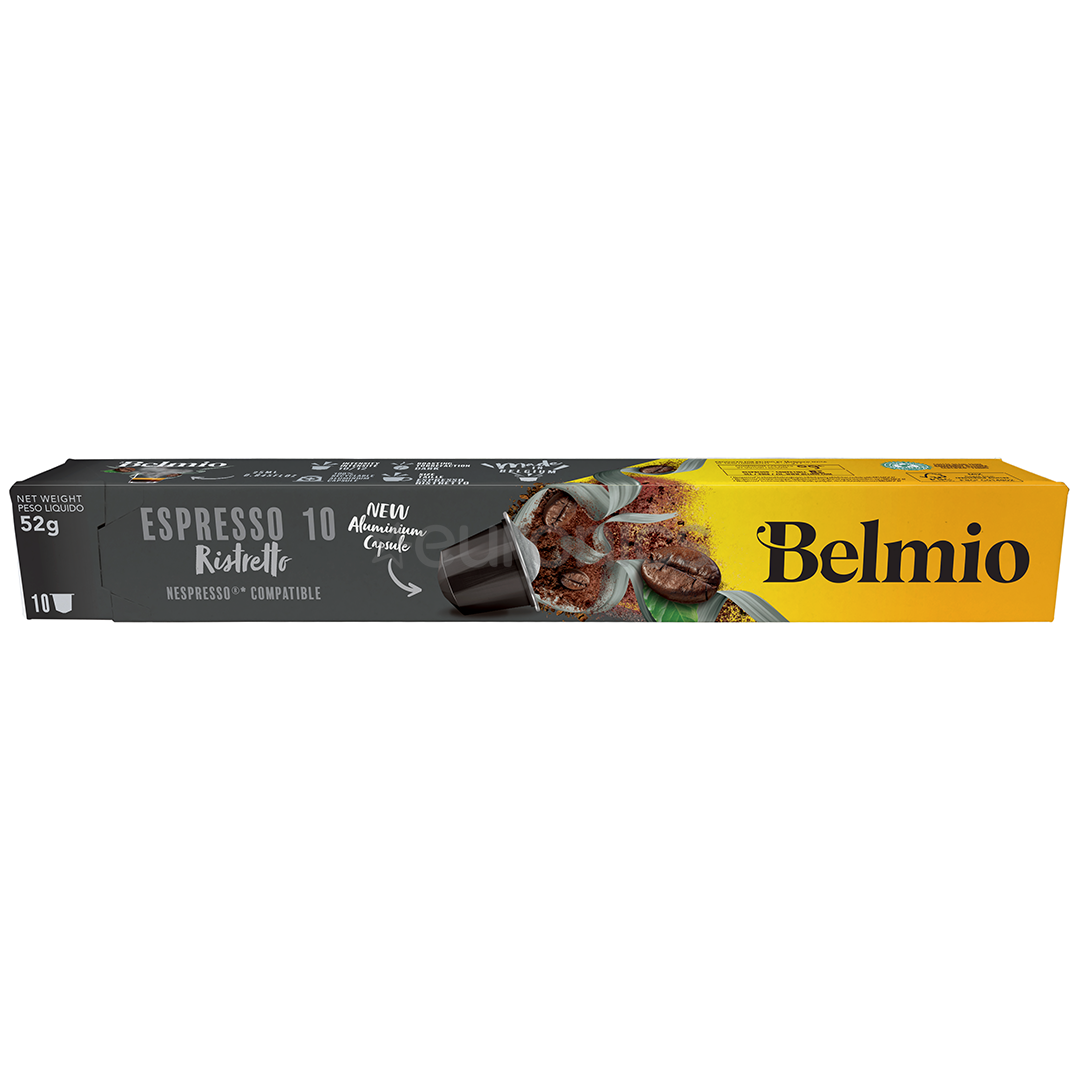 Belmio Espresso Ristretto, 10 porcijas - Kafijas kapsulas