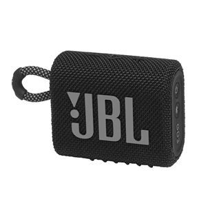 JBL GO 3, melna - Portatīvais bezvadu skaļrunis