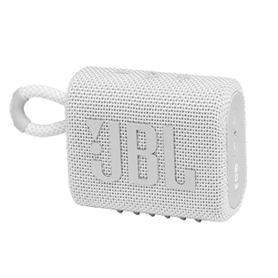 JBL GO 3, белый - Портативная беспроводная колонка JBLGO3WHT