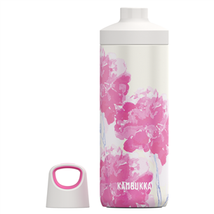 Kambukka Reno Insulated, 500 ml, white/pink - Water thermo bottle