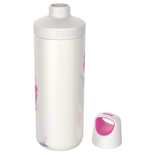 Kambukka Reno Insulated, 500 ml, white/pink - Water thermo bottle