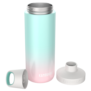 Kambukka Reno Insulated, 500 ml, green/pink - Water thermo bottle