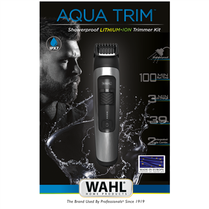 Wahl, Aqua Trim, black/silver - Beard Trimmer