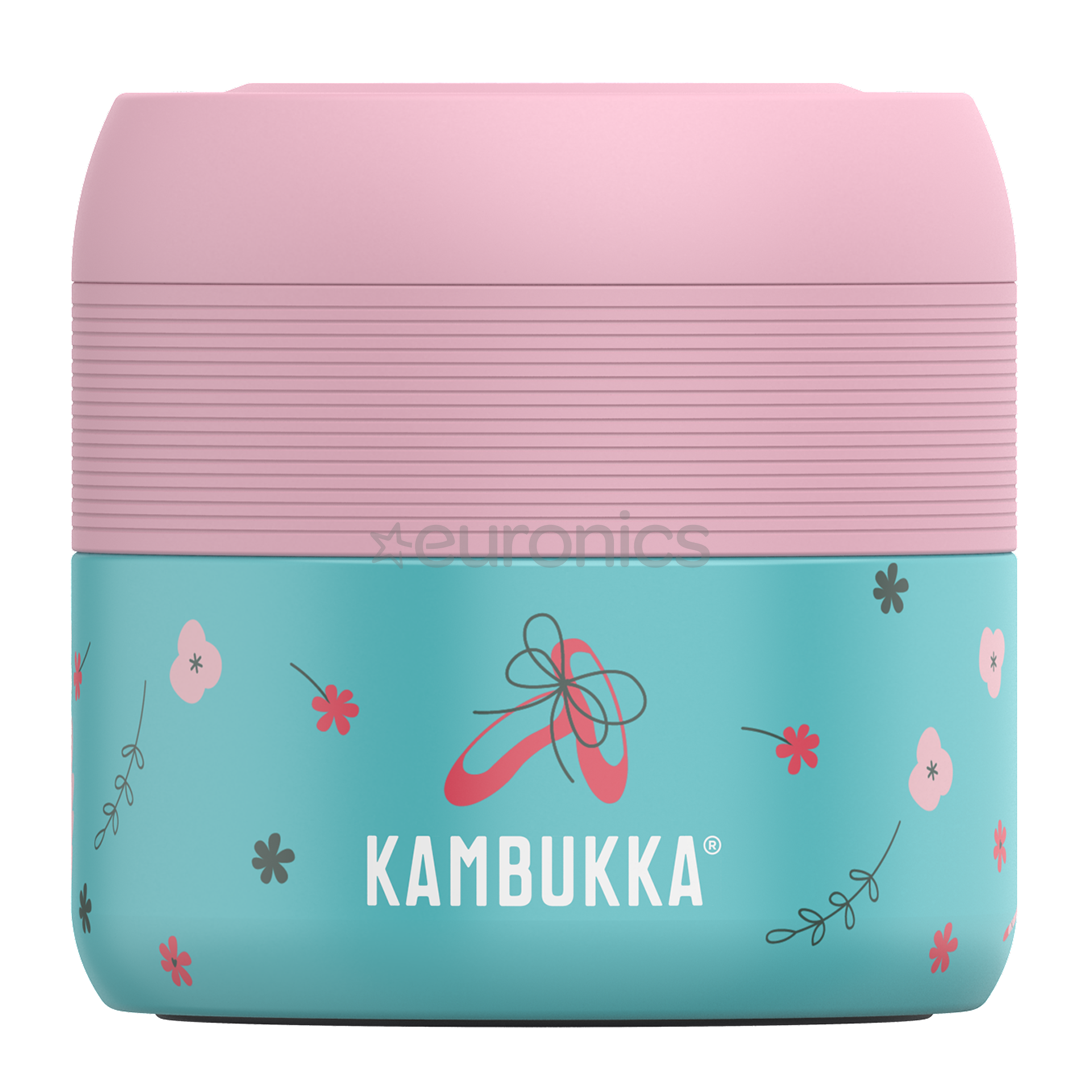 Kambukka Bora, 400 ml, rozā/zaļa - Pārtikas termoss