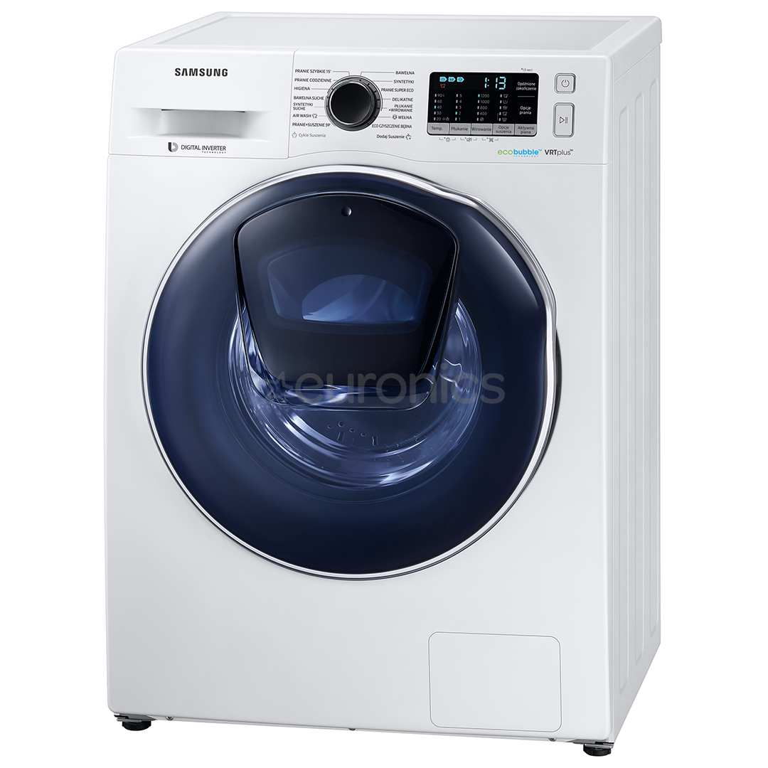 Veļas mazgājamā mašīna ar žāvētāju, Samsung (8 kg / 5 kg)