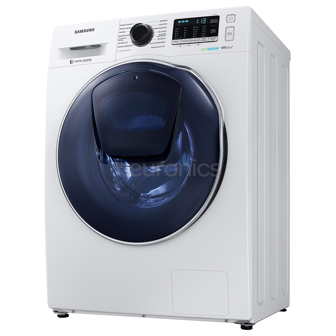 Veļas mazgājamā mašīna ar žāvētāju, Samsung (8 kg / 5 kg)