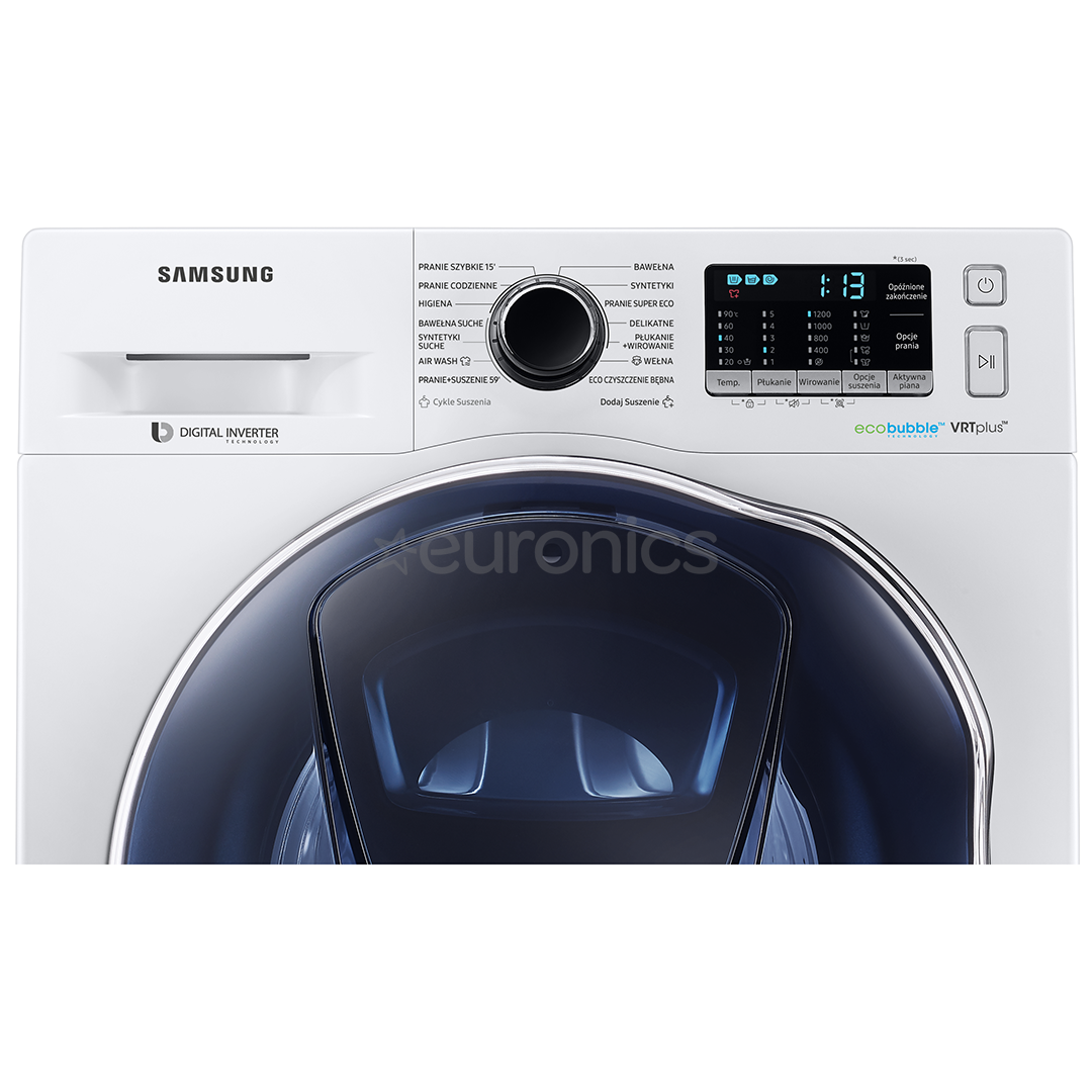 Veļas mazgājamā mašīna ar žāvētāju, Samsung (8 kg / 5 kg)