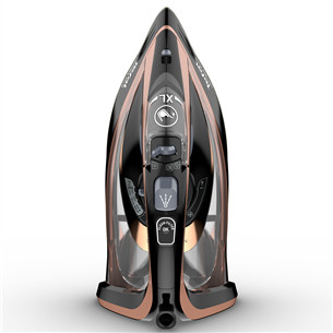 Tefal Ultimate Pure, 3200 W, melna/rozā - Tvaika gludeklis